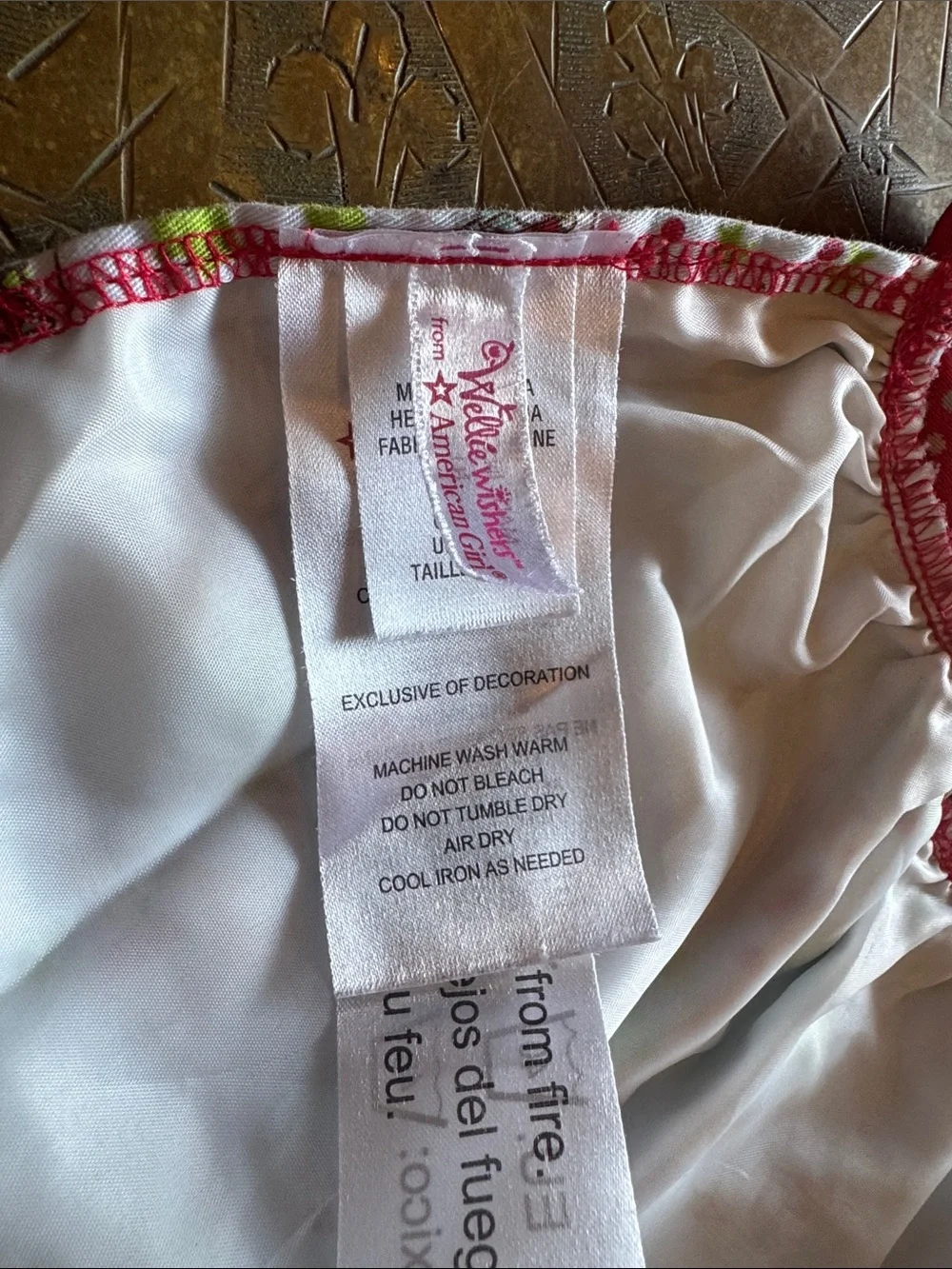 American Girl whimsical skirted